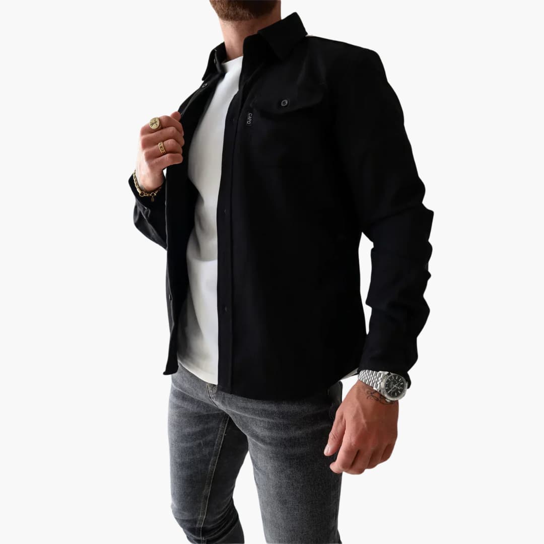 David | Hemdjacke mit Knopfleiste