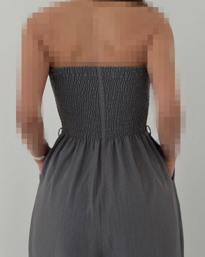 Adele I Weitbeiniger Anzug-Jumpsuit