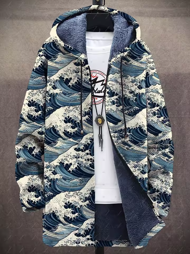 Viviana - Luxuriöser Cardigan inspiriert von der Kunst