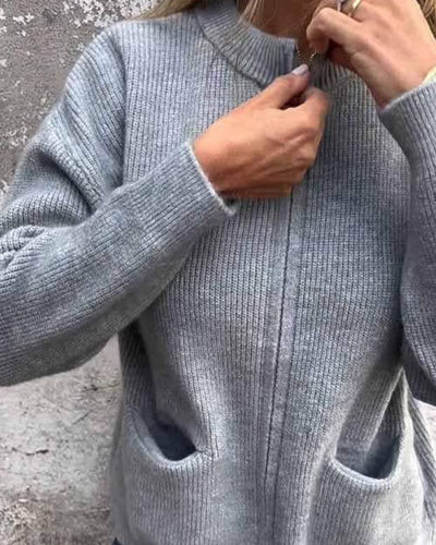 Callista | Herbst-Strickjacke mit Reißverschluss
