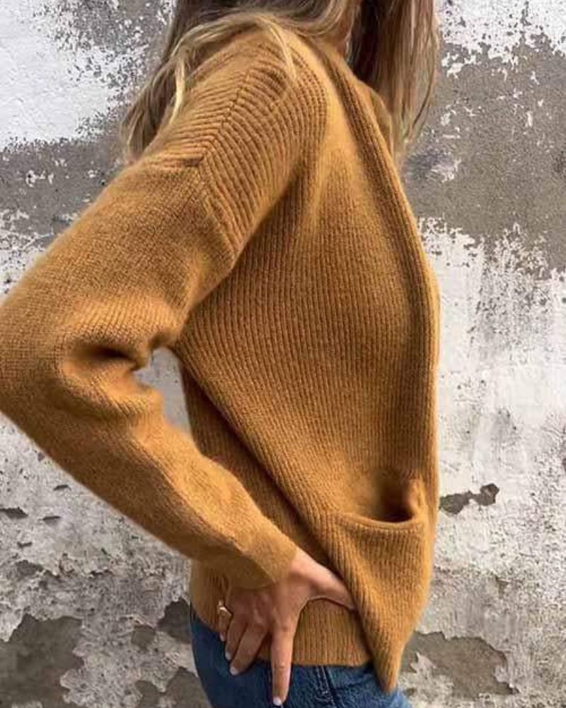 Callista | Herbst-Strickjacke mit Reißverschluss