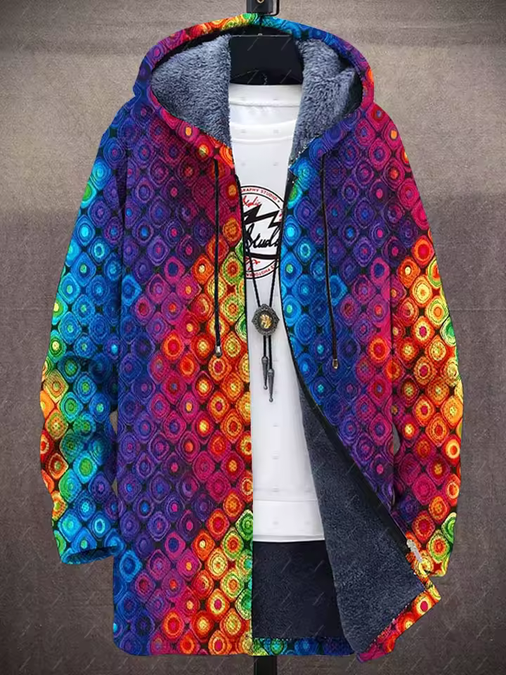 Viviana - Luxuriöser Cardigan inspiriert von der Kunst