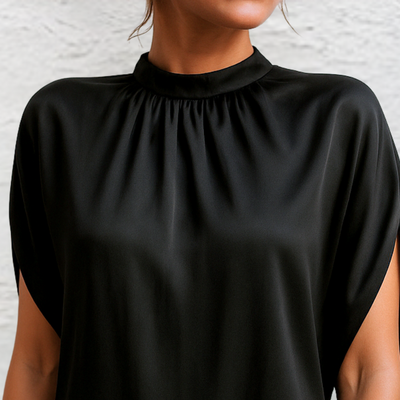 Vera | Schwarzes Kleid mit feinem Flair