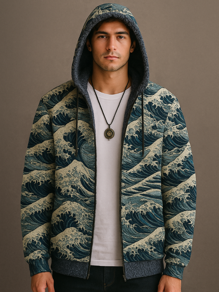 Viviana - Luxuriöser Cardigan inspiriert von der Kunst