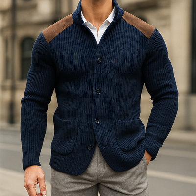 RIVO | BLAZER AUS TEXTURIERTER STRICKWARE