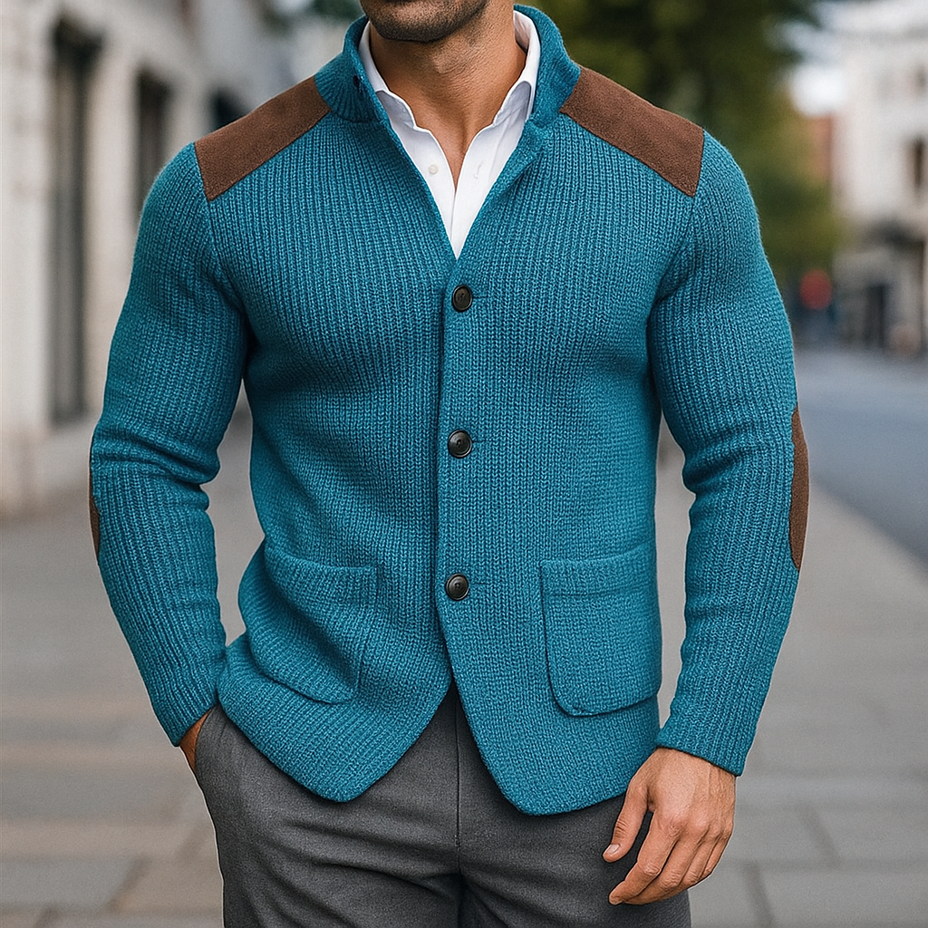 RIVO | BLAZER AUS TEXTURIERTER STRICKWARE