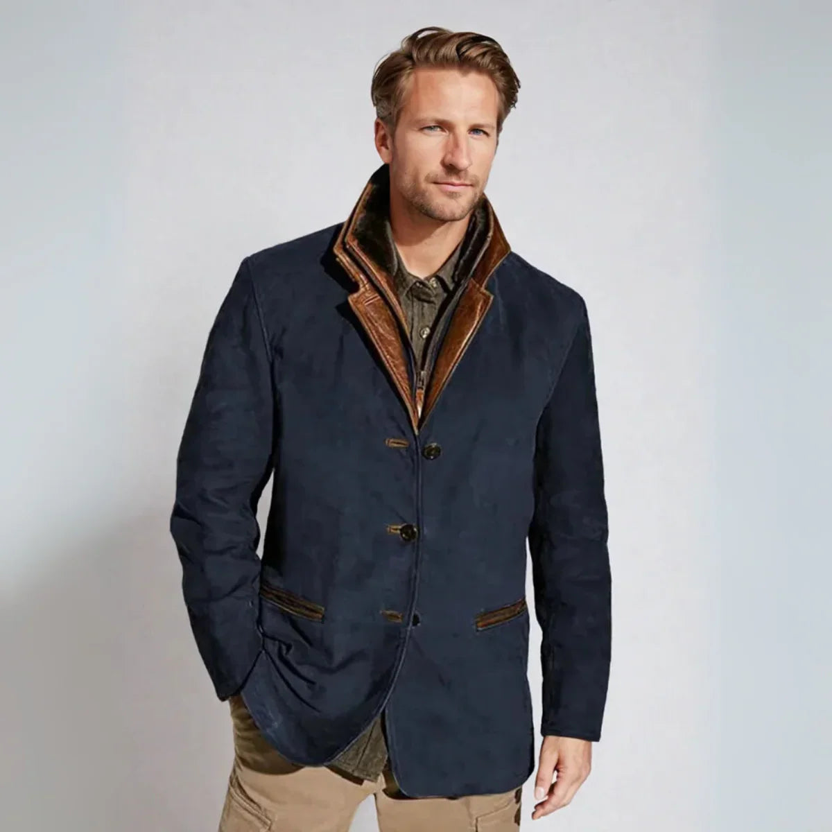 Charles | Vintage Freizeitjacke für Herren