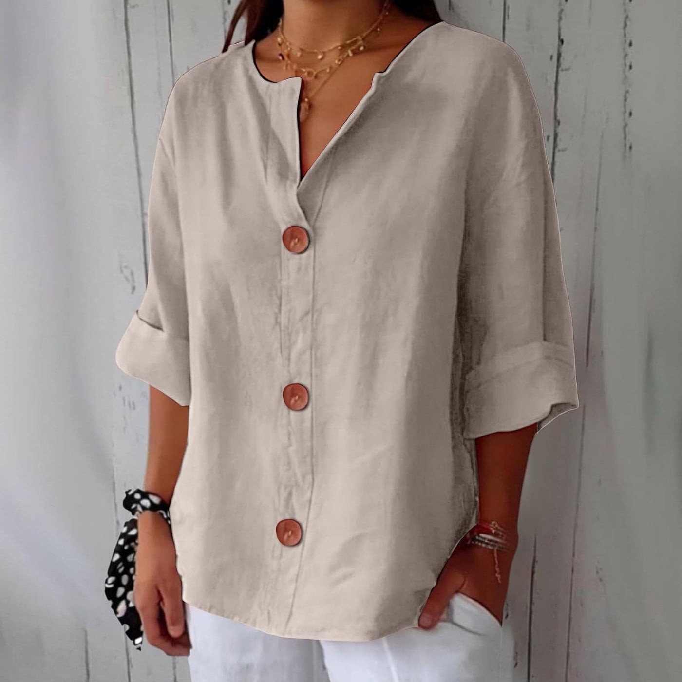 Nora | Entspannte Bluse für zeitlose Eleganz