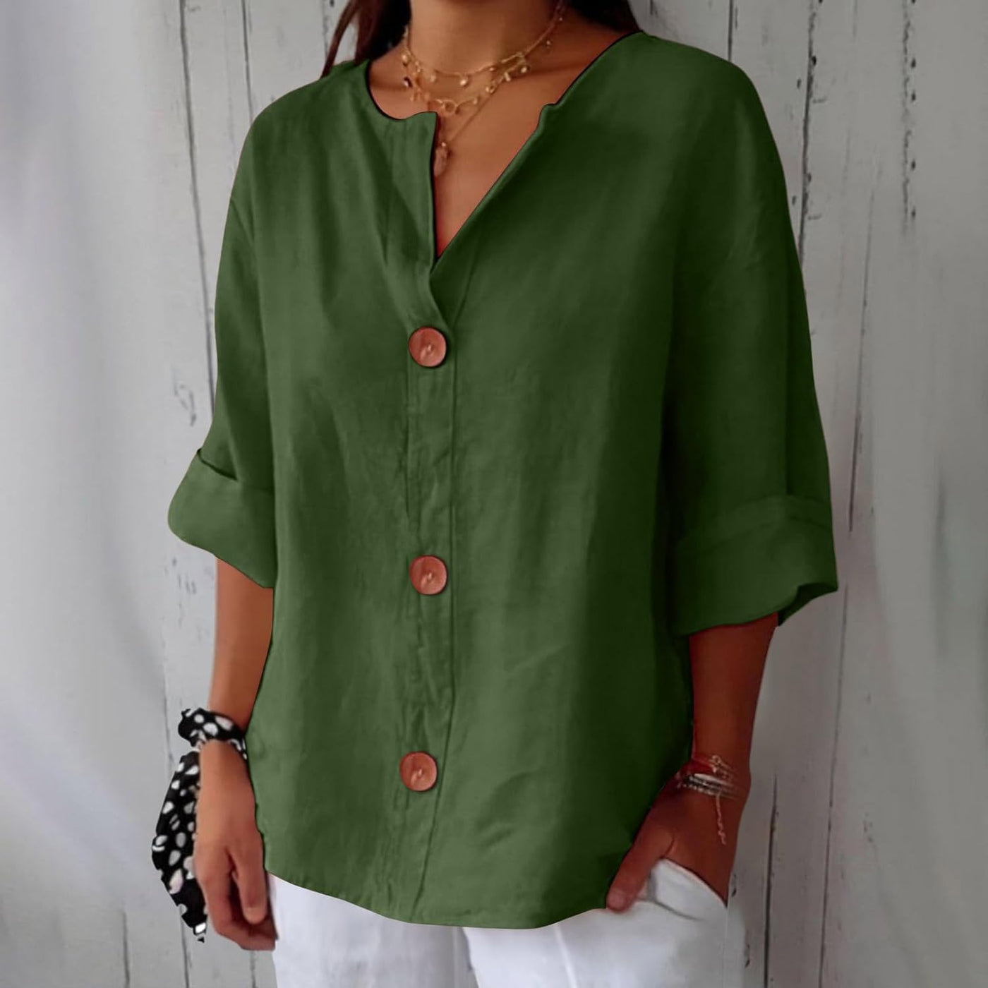 Nora | Entspannte Bluse für zeitlose Eleganz