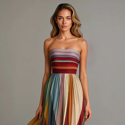 Monika | Langes Casual-Kleid