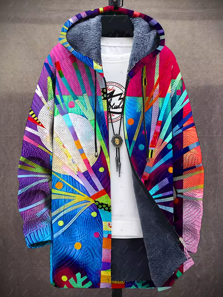 Viviana - Luxuriöser Cardigan inspiriert von der Kunst