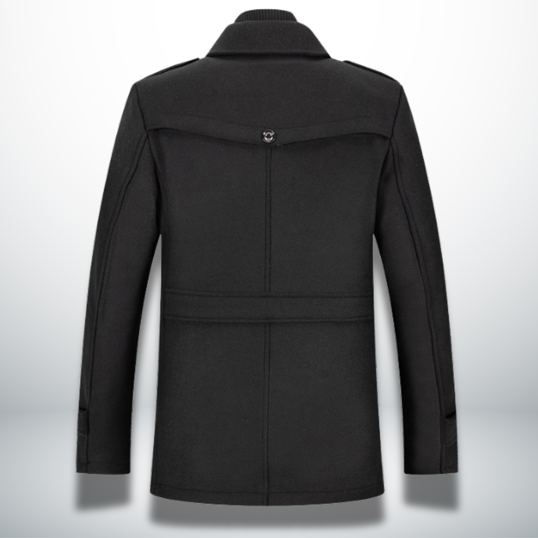 Angelo | Warmer und eleganter Mantel für Männer