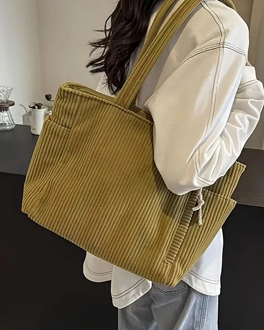 Heidi | Kordel & Rippe – Tragetasche mit Stil