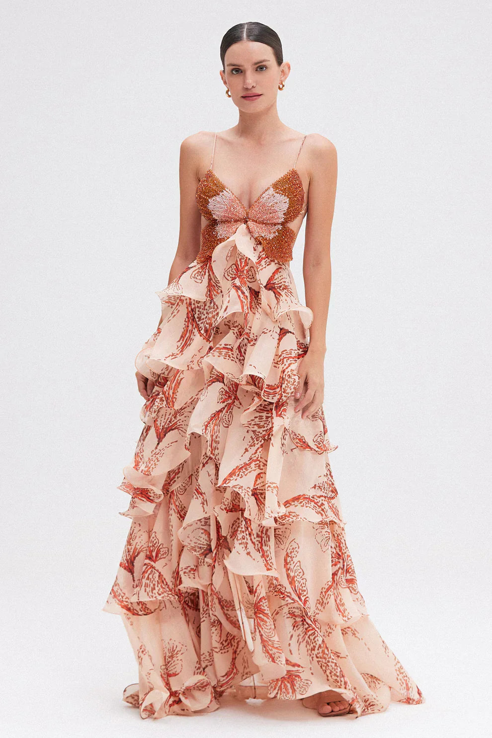 Nadia | Romantisches Kleid mit Rüschen
