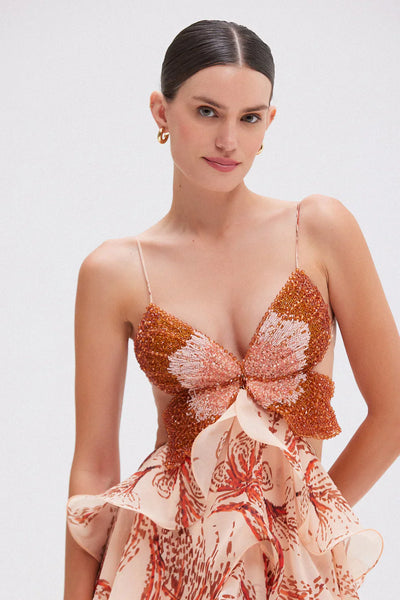 Nadia | Romantisches Kleid mit Rüschen