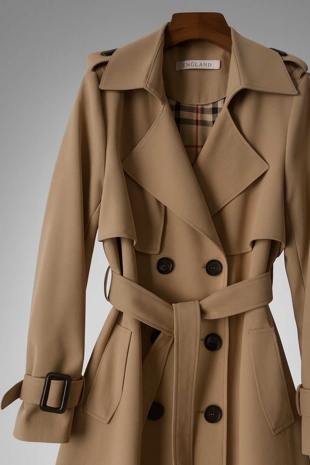 Rose | Klassischer Trenchcoat