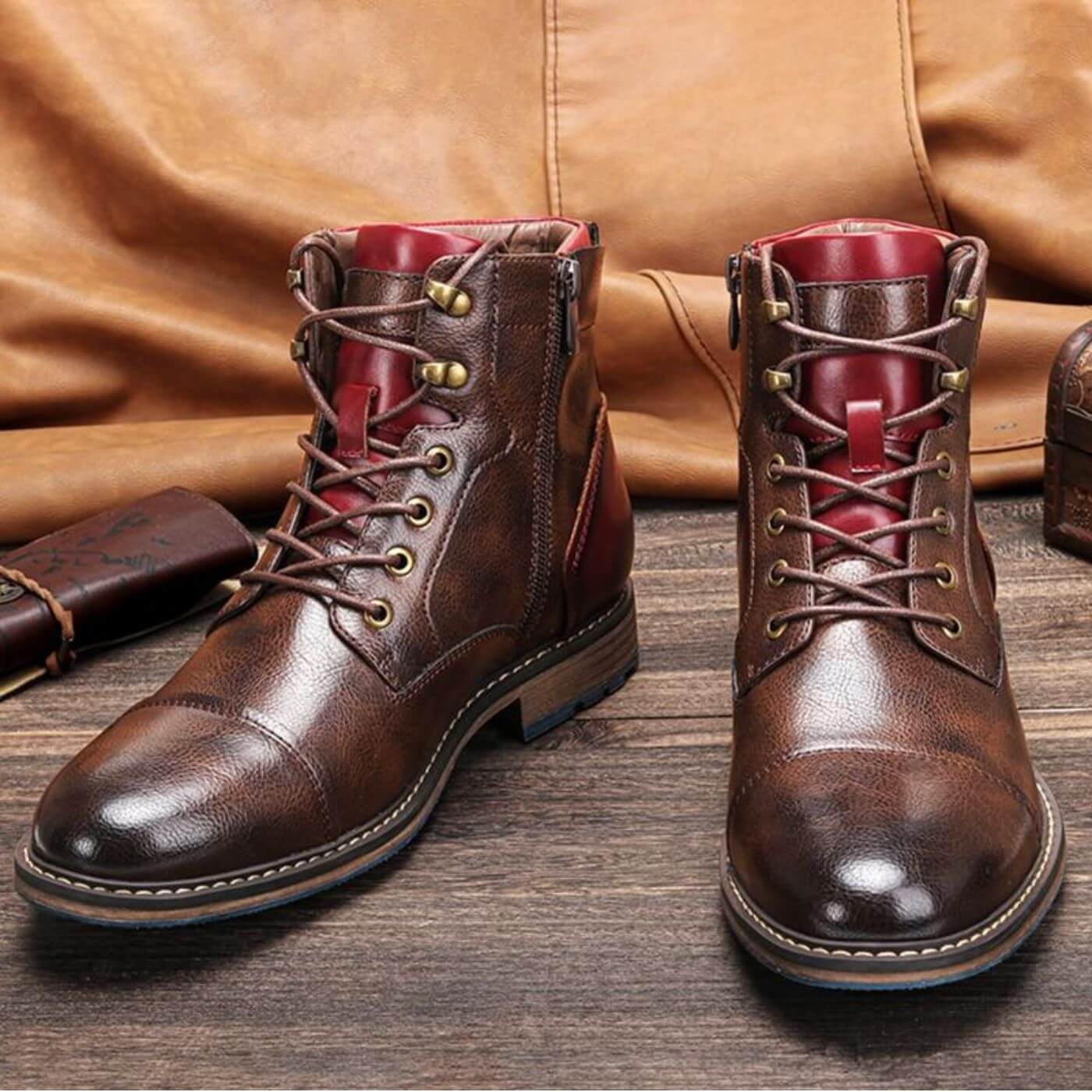 Connor | Premium Leder Oxford Stiefel