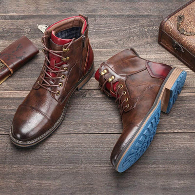 Connor | Premium Leder Oxford Stiefel