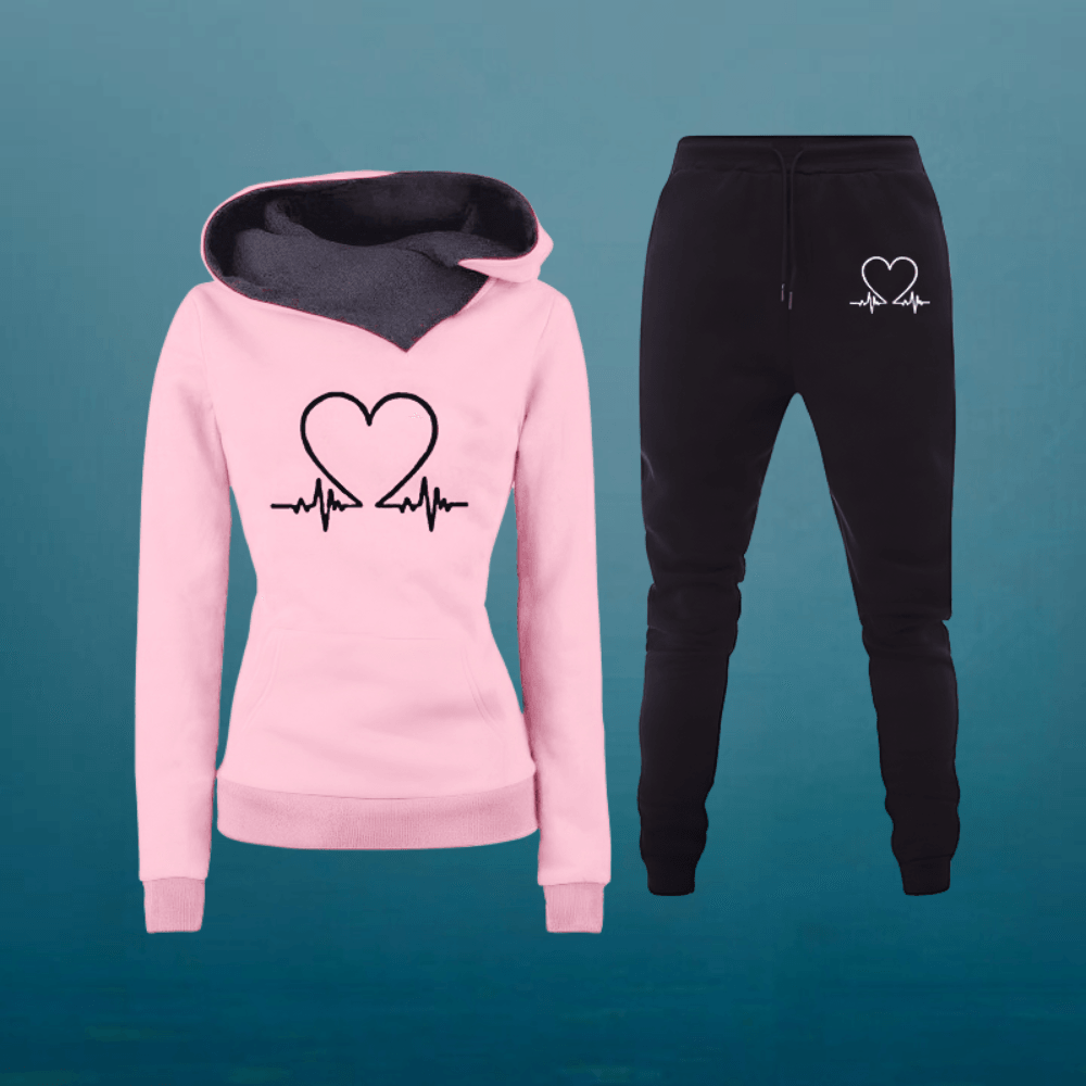 Liebe | Bequemer und liebevoller Jogginganzug