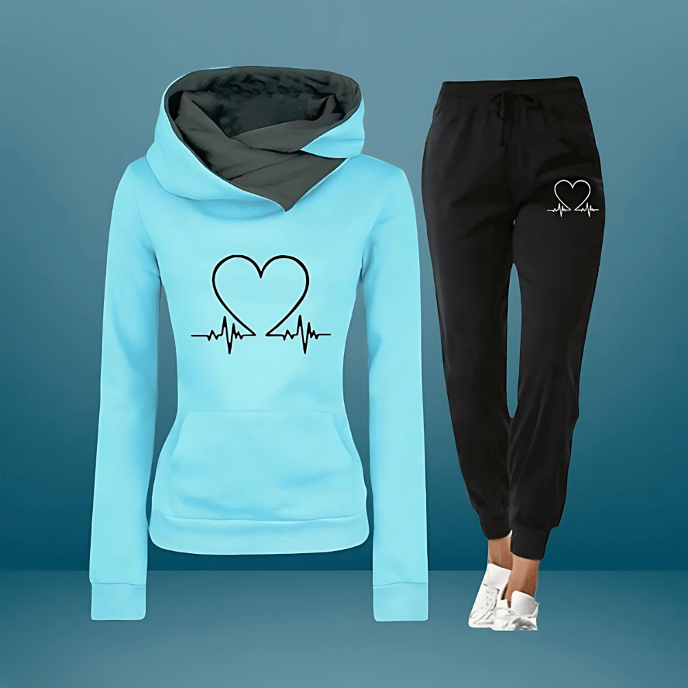 Liebe | Bequemer und liebevoller Jogginganzug