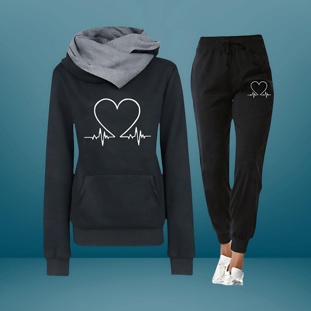 Liebe | Bequemer und liebevoller Jogginganzug