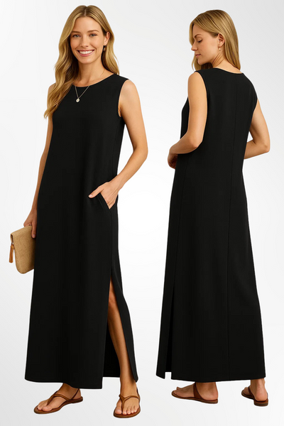 Mira | Langes Fließendes Kleid