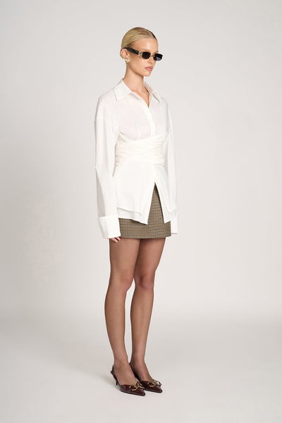 Milly | Taillierte Wickelbluse