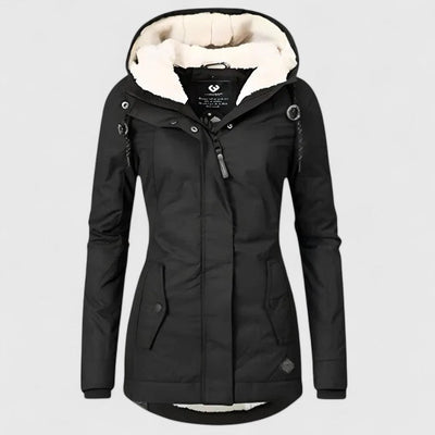 Bella | Wattierte Winterjacke mit Kapuze