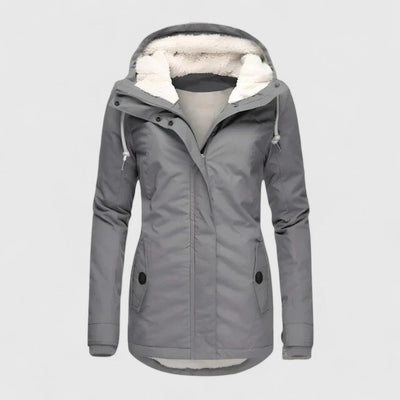 Bella | Wattierte Winterjacke mit Kapuze
