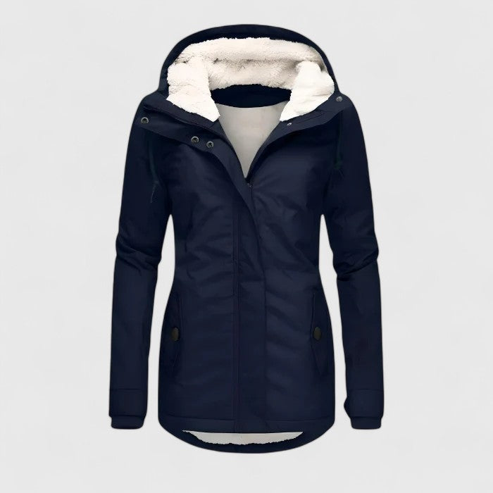 Bella | Wattierte Winterjacke mit Kapuze