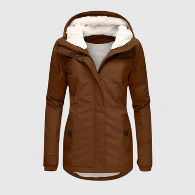 Bella | Wattierte Winterjacke mit Kapuze