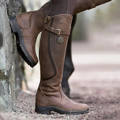 Meave | Reitstiefel aus wasserdichtem Leder