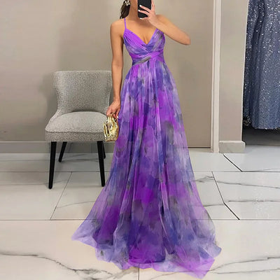 Florentine | Bezauberndes Maxikleid mit Blumenprint