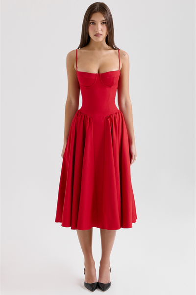 Jules | Korsett Midikleid