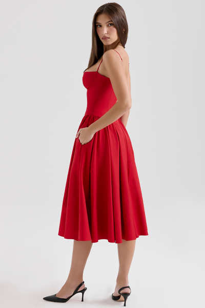 Jules | Korsett Midikleid