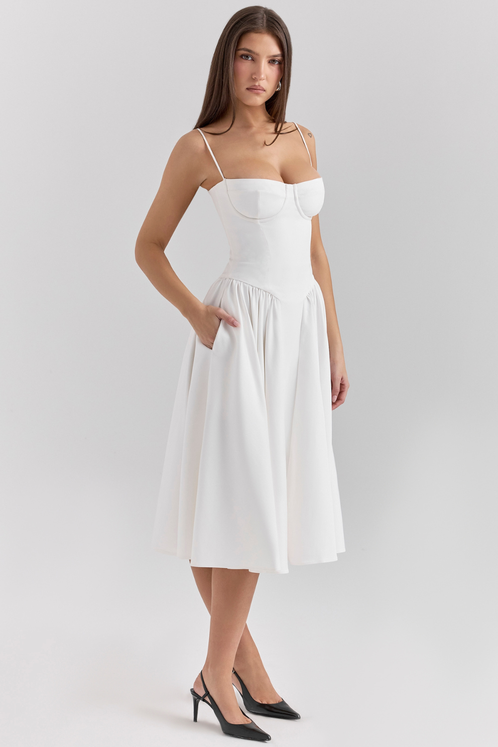 Jules | Korsett Midikleid