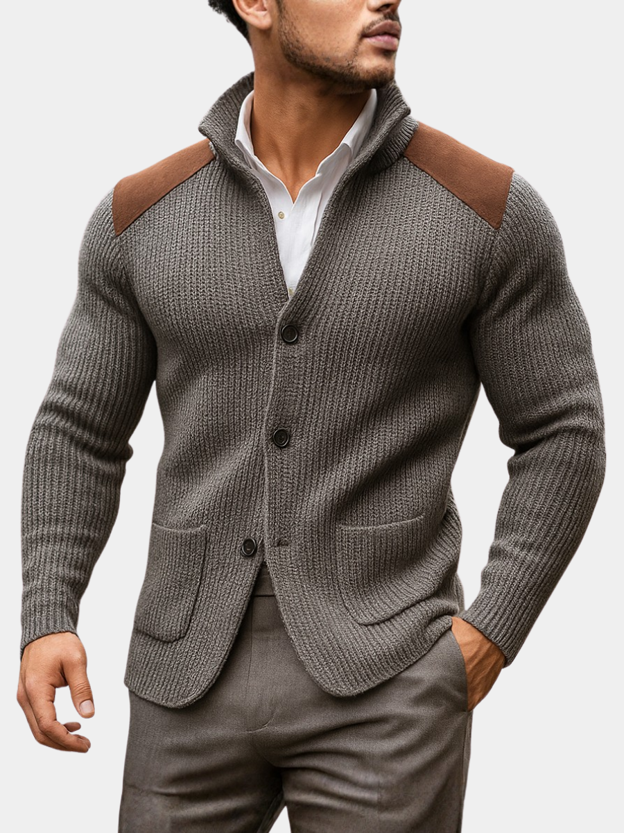 RIVO | BLAZER AUS TEXTURIERTER STRICKWARE