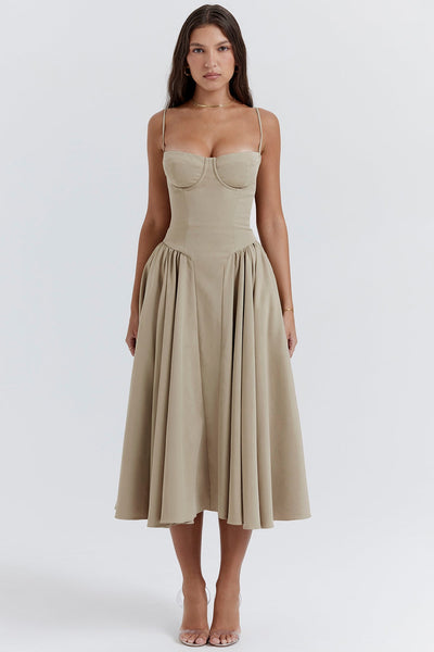 Jules | Korsett Midikleid