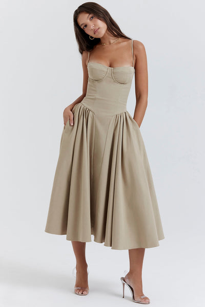 Jules | Korsett Midikleid