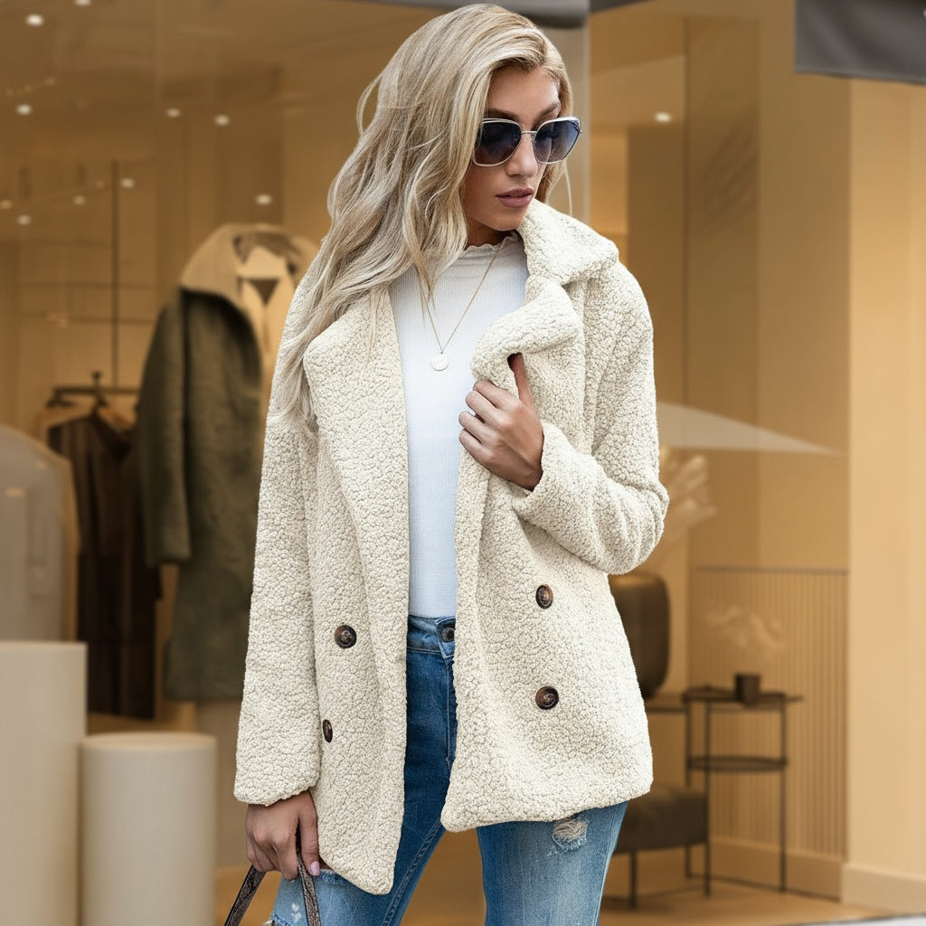 Jasmijn I Weiche Teddyjacke